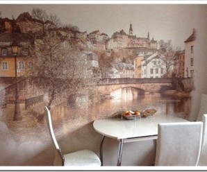 В каких комнатах уместны фотообои?