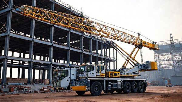 Как выбрать автокран для монтажа конструкций: вылет стрелы, высота подъёма и масса груза